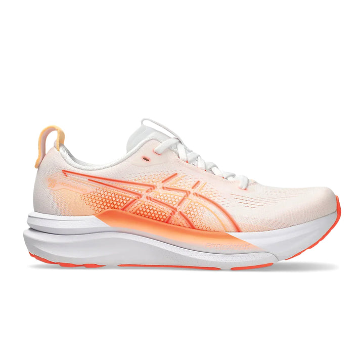 ASIC GEL-KAYANO 33 WOMEN (B) WHITE/VIVID CORAL