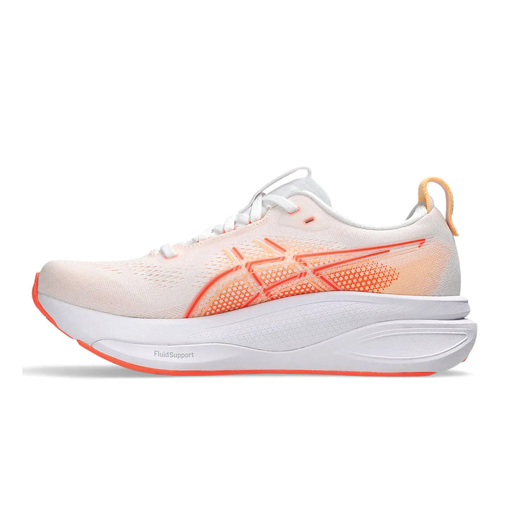 ASIC GEL-KAYANO 33 WOMEN (B) WHITE/VIVID CORAL