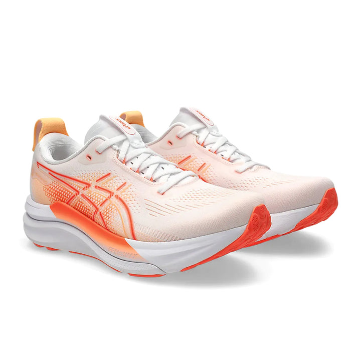 ASIC GEL-KAYANO 33 WOMEN (B) WHITE/VIVID CORAL