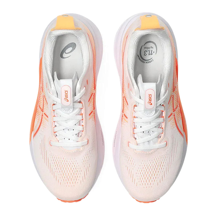 ASIC GEL-KAYANO 33 WOMEN (B) WHITE/VIVID CORAL