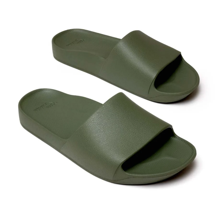 Arch Support Slides Khaki/Olive