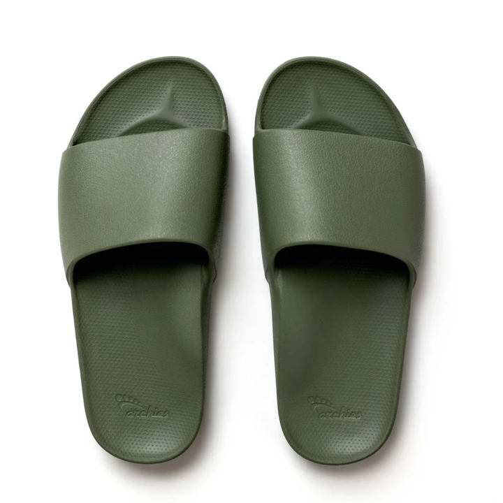 Arch Support Slides Khaki/Olive