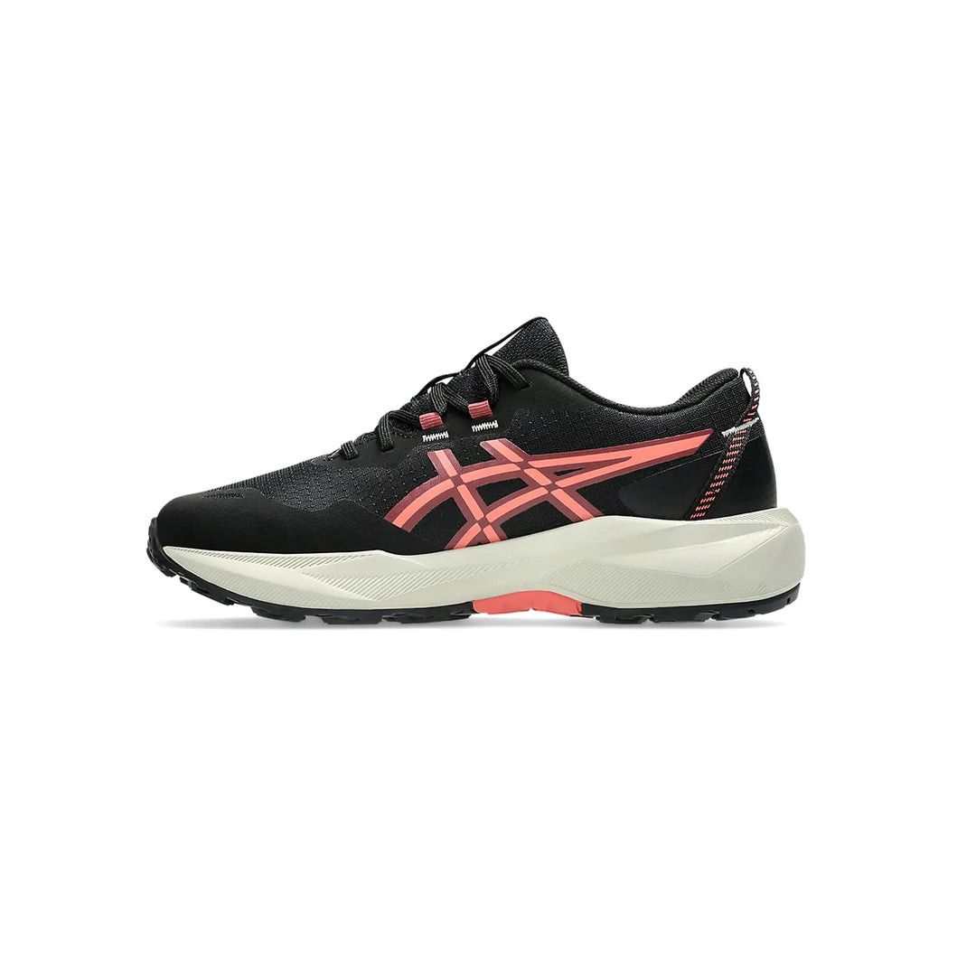 ASICS Kids PRE VENTURE 11 GS (Laces) BLACK/PAPAYA