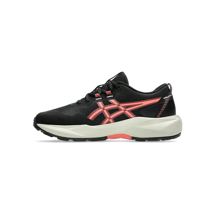ASICS Kids PRE VENTURE 11 GS (Laces) BLACK/PAPAYA