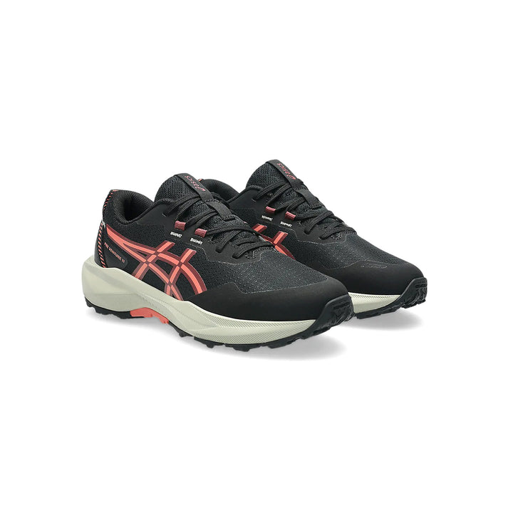 ASICS Kids PRE VENTURE 11 GS (Laces) BLACK/PAPAYA
