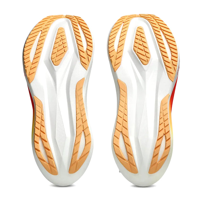 ASICS U MEGABLAST (UNISEX) WHITE/ORANGE GLOW