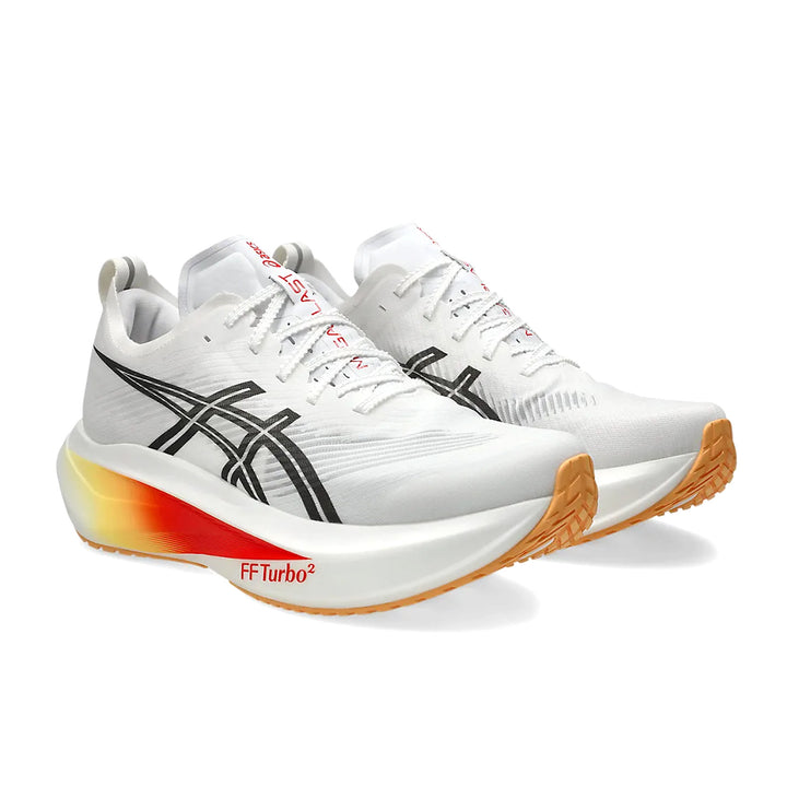 ASICS U MEGABLAST (UNISEX) WHITE/ORANGE GLOW