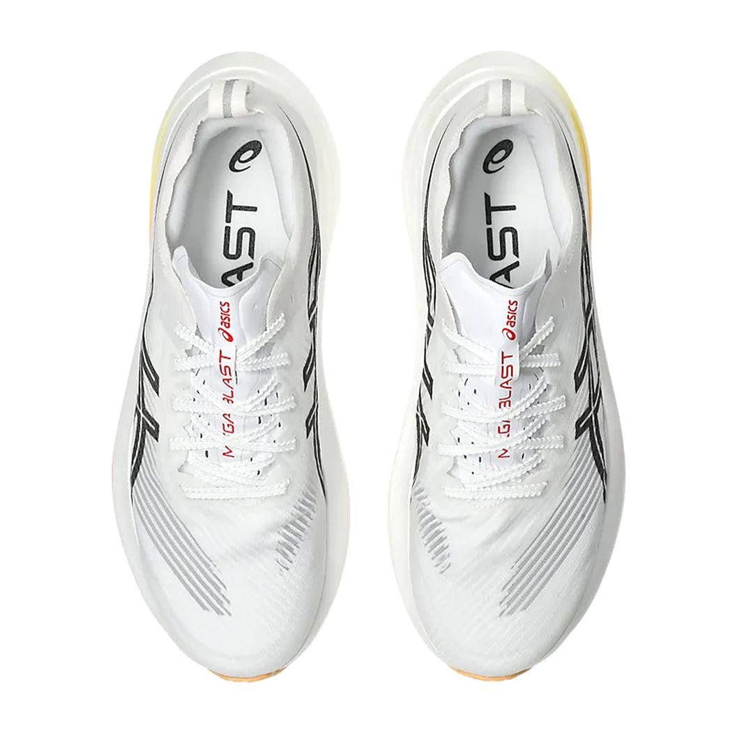 ASICS U MEGABLAST (UNISEX) WHITE/ORANGE GLOW