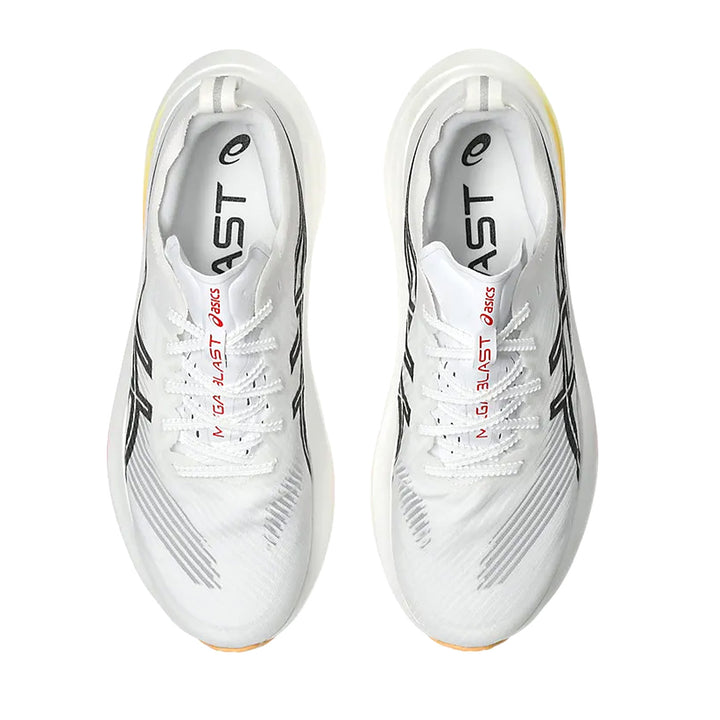 ASICS U MEGABLAST (UNISEX) WHITE/ORANGE GLOW