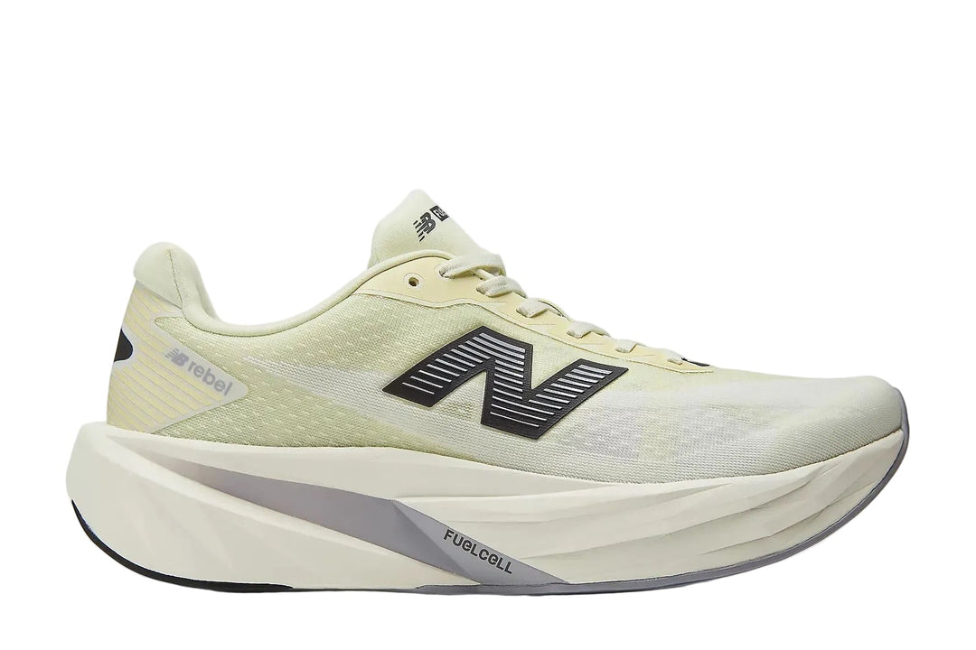 NEW BALANCE FuelCell Rebel v5 Mens (D) PISTACHIO BUTTER with DIGITAL MIST