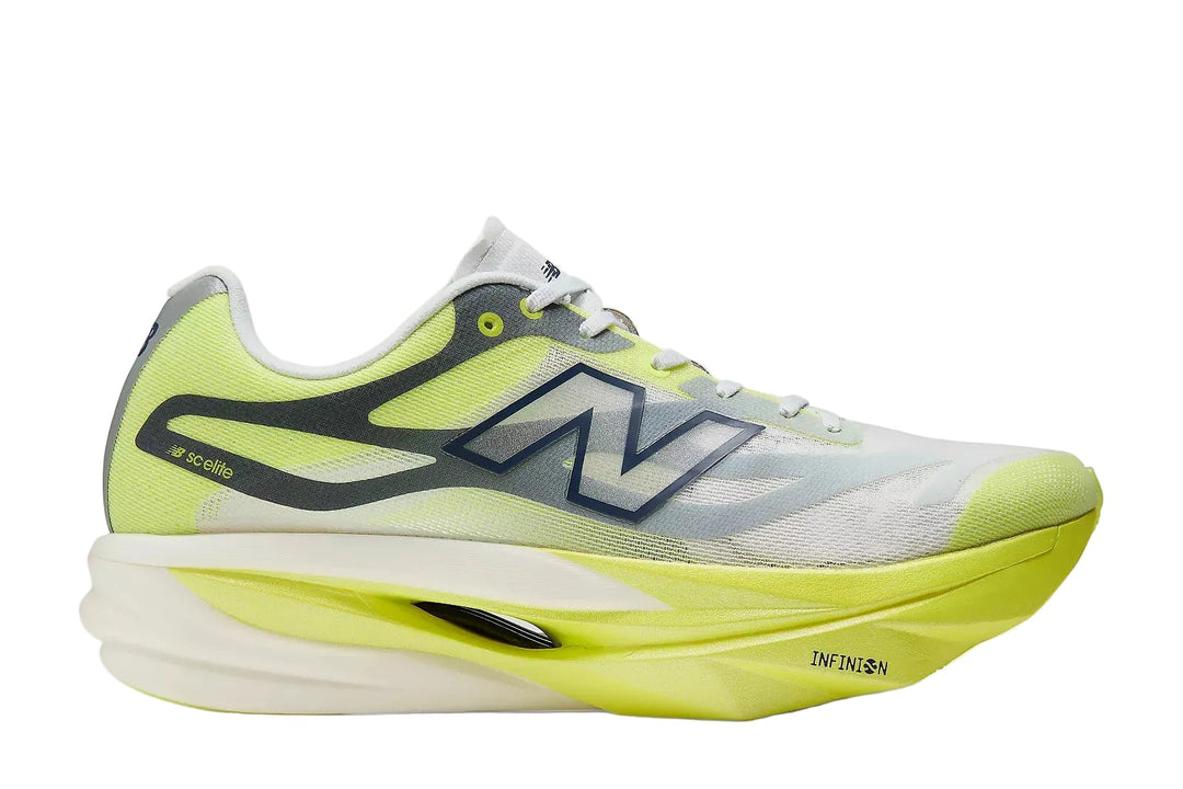 NEW BALANCE SuperComp Elite V6 Mens (D) FRESH AIR with ALKALINE GREEN