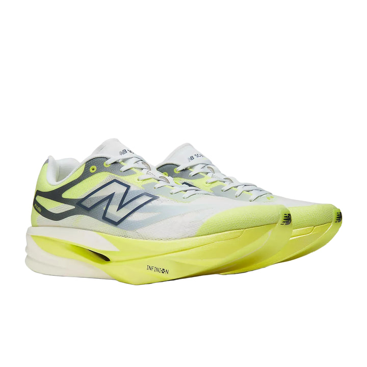 NEW BALANCE SuperComp Elite V6 Mens (D) FRESH AIR with ALKALINE GREEN