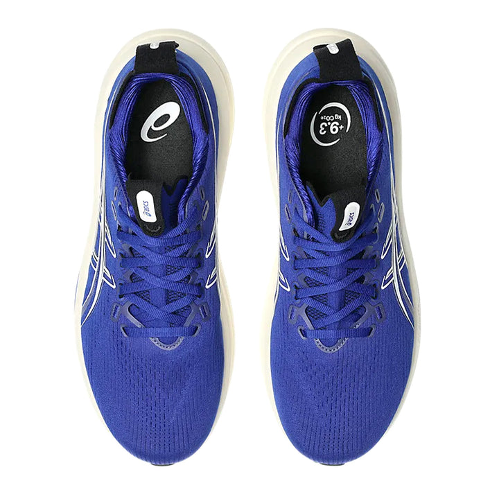ASICS GEL-NIMBUS 28 Mens (2E) PRUSSIAN BLUE/CREAM