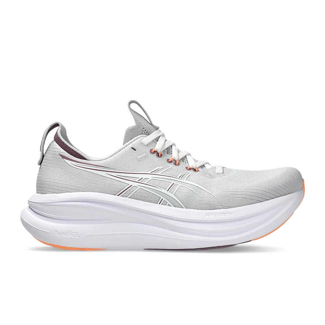 ASICS GEL-NIMBUS 28 WOMEN (D) CLOUD GREY/DUSTY MAUVE