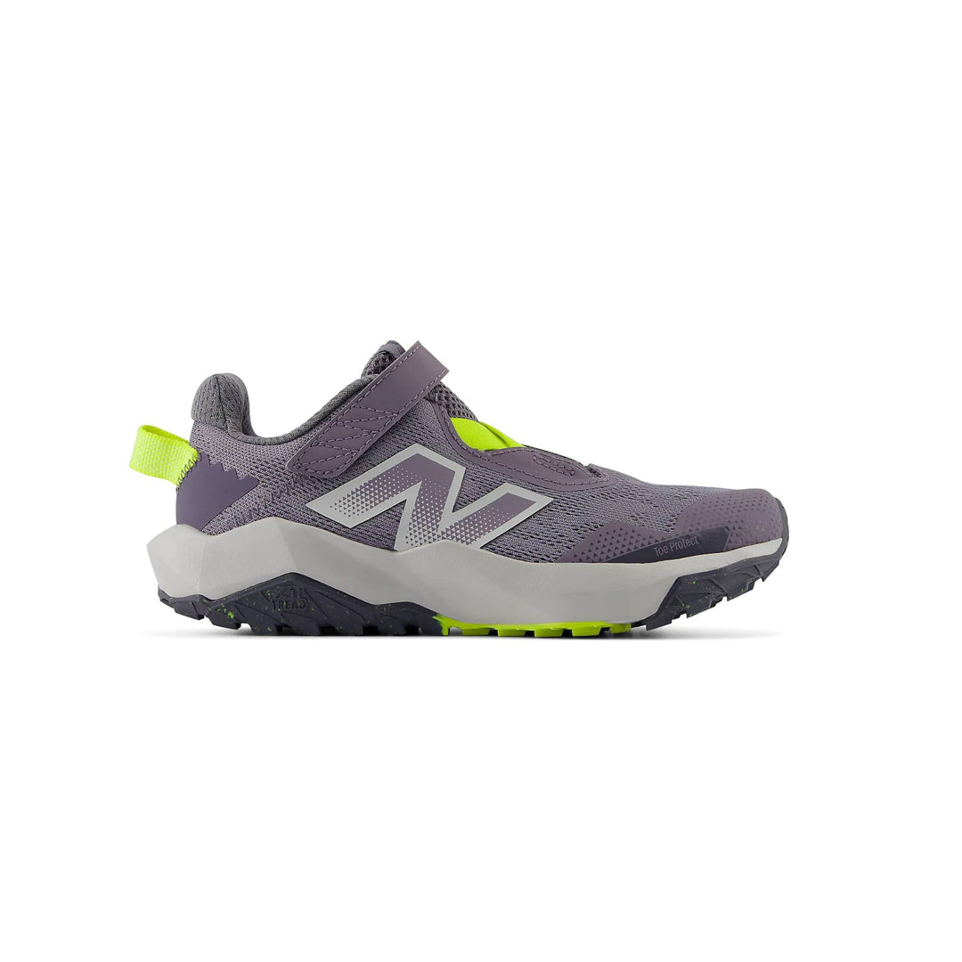 NEW BALANCE Kids  Nitrel Hook &amp; Loop (Velcro) GREY/GREEN