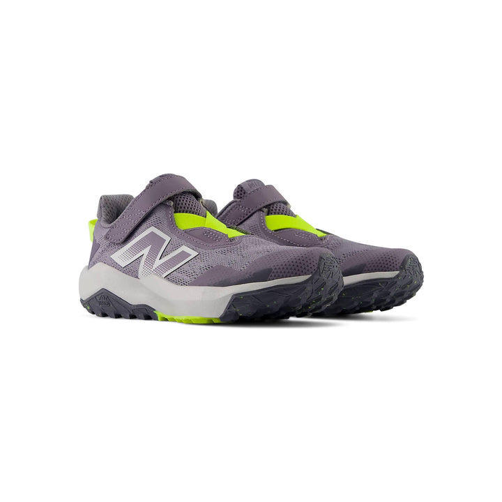 NEW BALANCE Kids  Nitrel Hook &amp; Loop (Velcro) GREY/GREEN