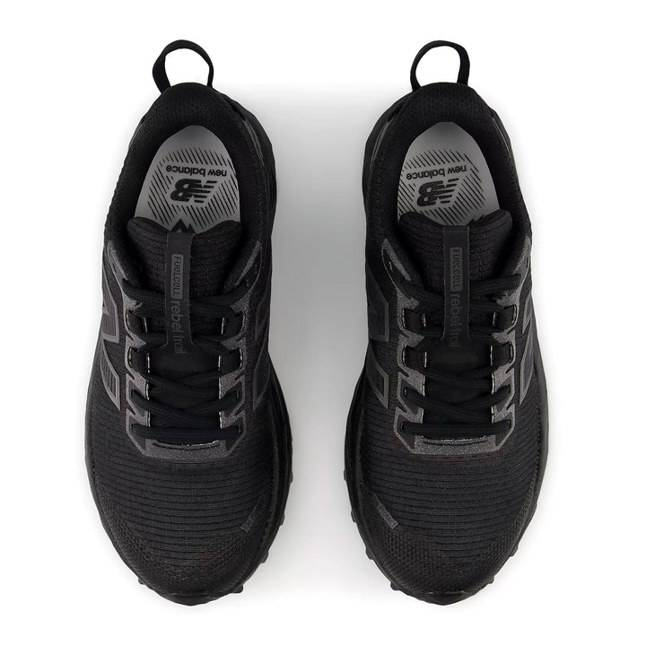 NEW BALANCE FuelCell Rebel Trail Womens (B) Black/Black Metallic