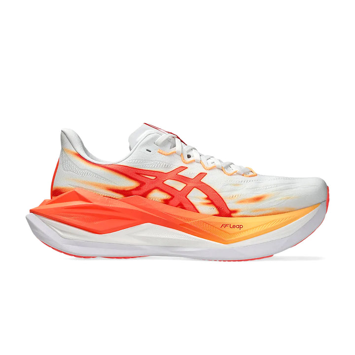 ASICS SUPERBLAST 3 (UNISEX) (D) WHITE/ORANGE GLOW