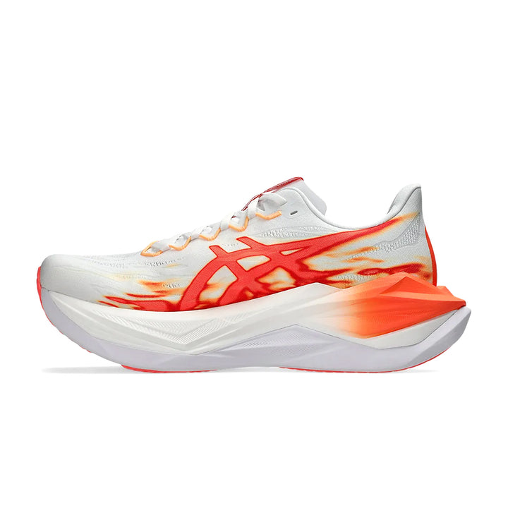 ASICS SUPERBLAST 3 (UNISEX) (D) WHITE/ORANGE GLOW