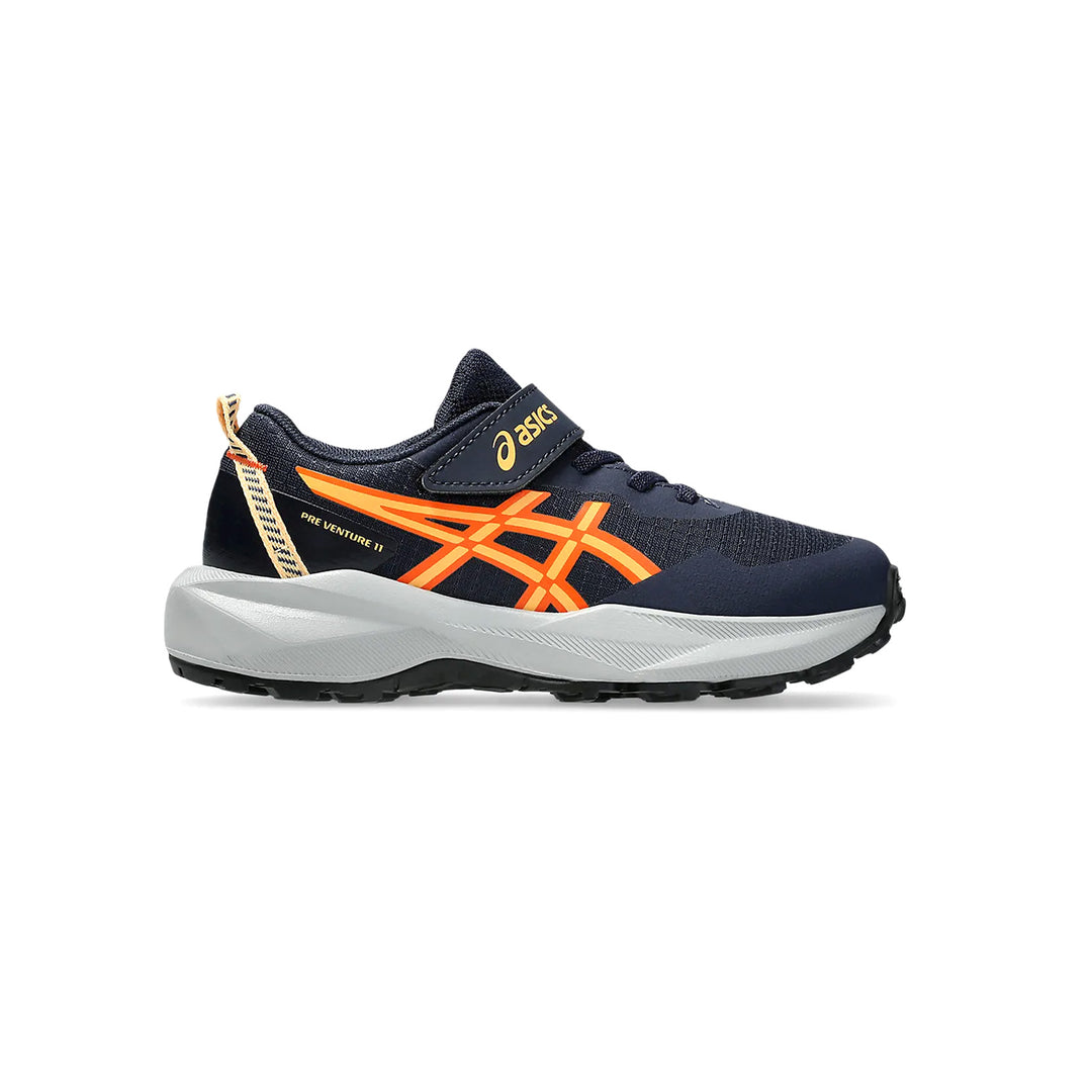 ASICS Kids PRE VENTURE 11 PS (Velcro) MIDNIGHT/ORANGE GLOW