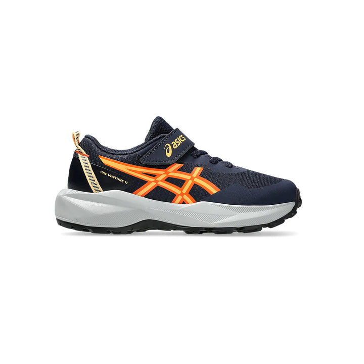 ASICS Kids PRE VENTURE 11 PS (Velcro) MIDNIGHT/ORANGE GLOW