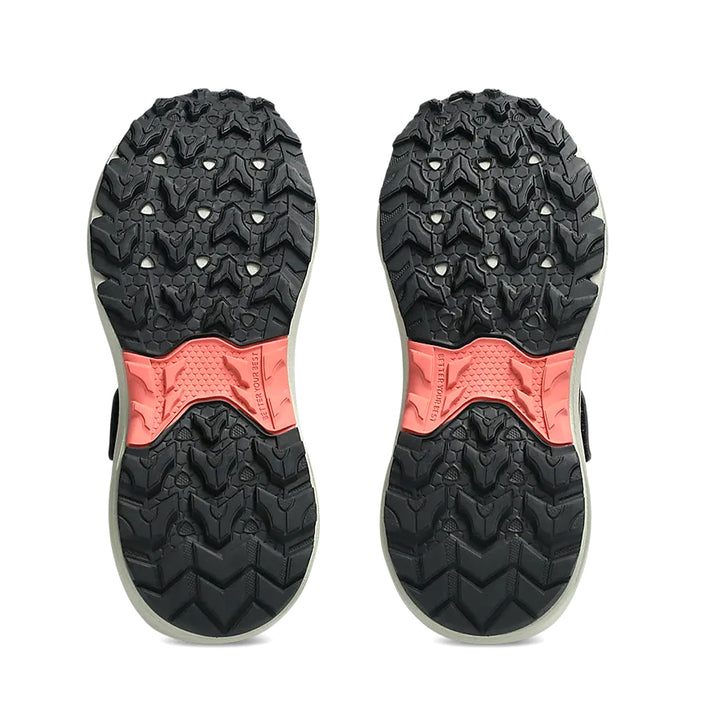 ASICS Kids PRE VENTURE 11 PS (Velcro) BLACK/PAPAYA
