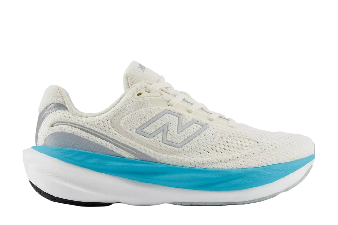 NEW BALANCE 1080 V15 Womens (D) ANGORA with BLUE GLAZE
