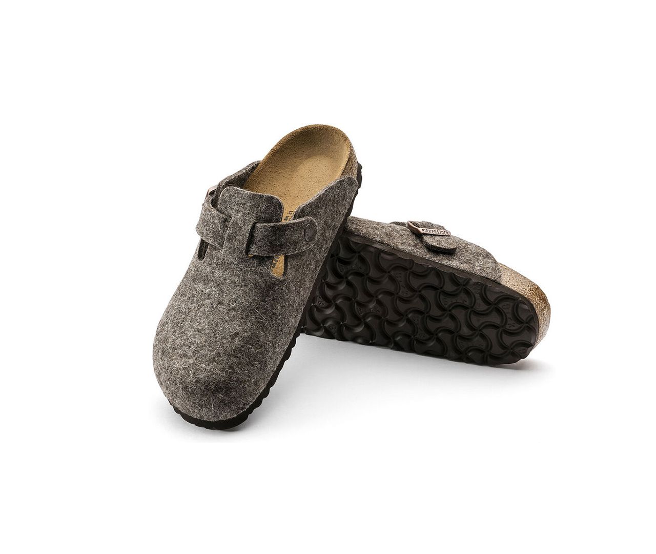 Birkenstock Boston Wool Cacao Regular