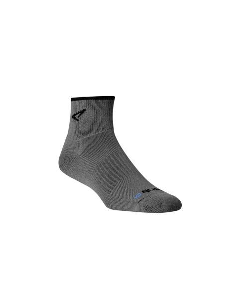 DRYMAX 1/4 Crew Trail Run - Blk/Gr                             